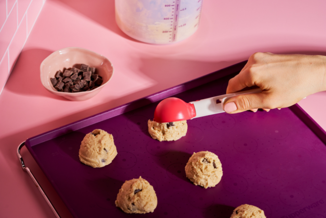 Tupperware Veganska Kakor Vegane Cookies mit Chocolate Chunks | Tupperware Rezept