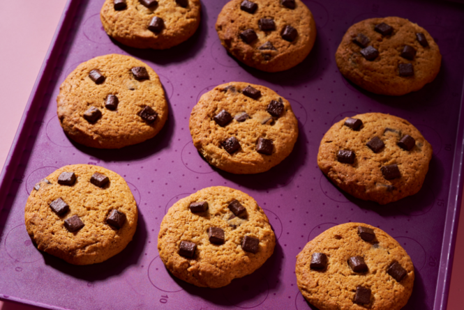 Tupperware Veganska Kakor Vegane Cookies mit Chocolate Chunks | Tupperware Rezept